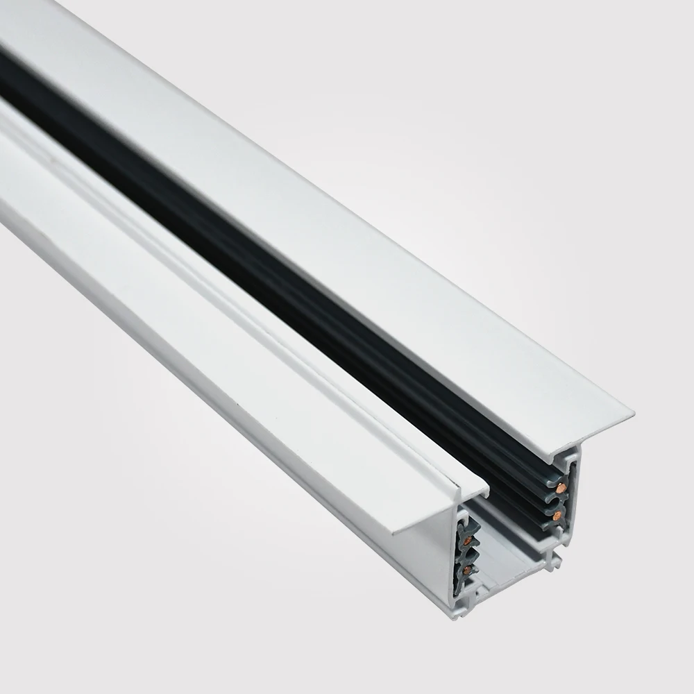  4 провода трек 3 Wires1m 03m 2m 3mblack Встраиваемая трековая