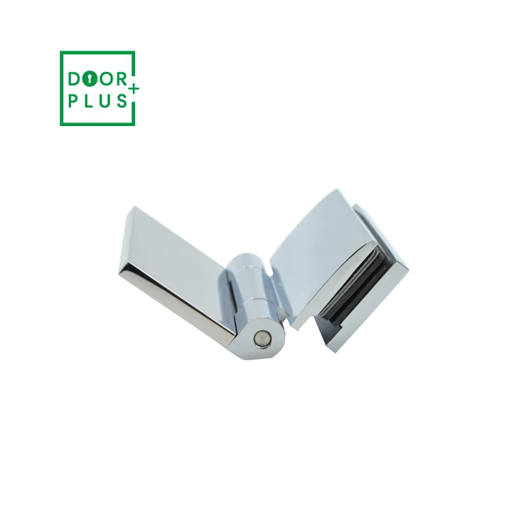 Doorplus Hinges Hidden Screw Modern Hinge Glass Bathroom Brass Material Glass Shower Door Hinge