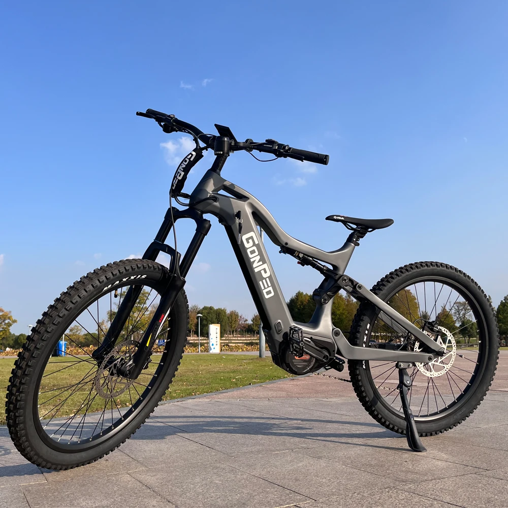 Bafang ultra drive ebike m620 mid drive electric mountain bike 48 volt full suspension carbon ebike 1000W