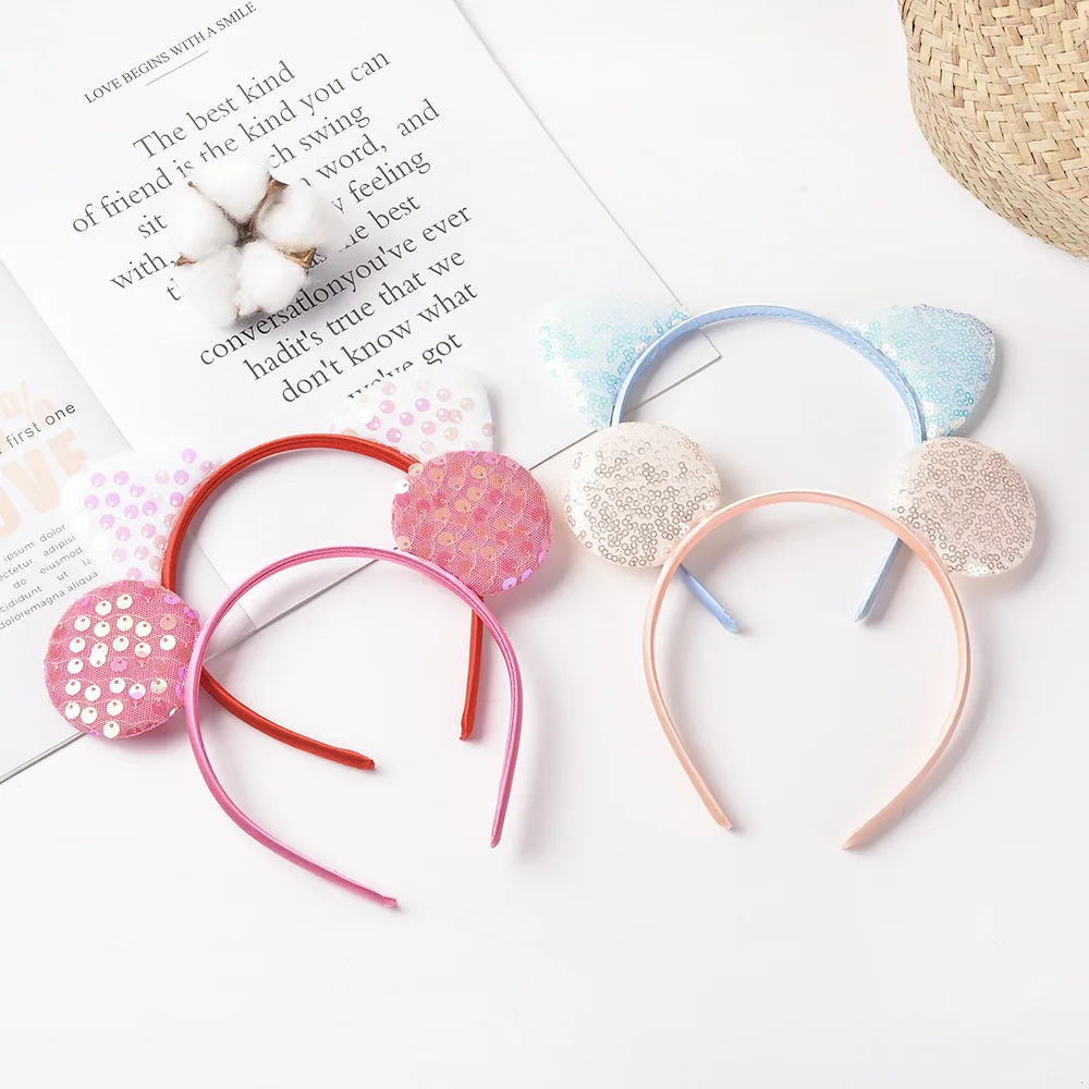 Cat ear hair hoop sweeps code hot South Korean face headdress lovely sweet hair clip ceaseless hair hoop