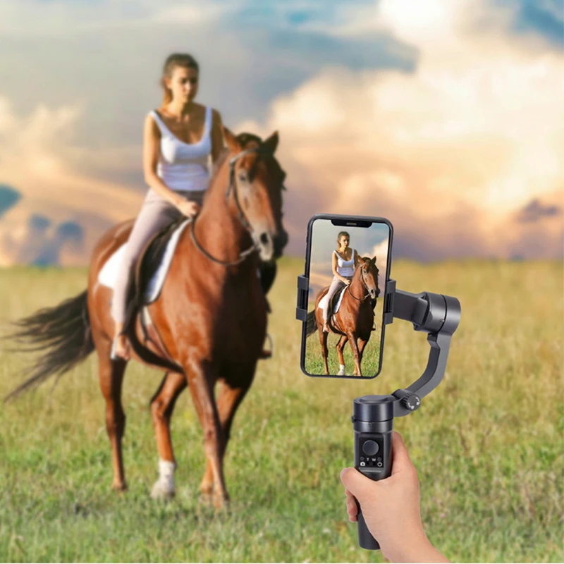 New Axis Fy3 2200mah Handheld Handheld 3 Axis Gimbal Stabilizer Smartphone for Outdoor Live Shooting