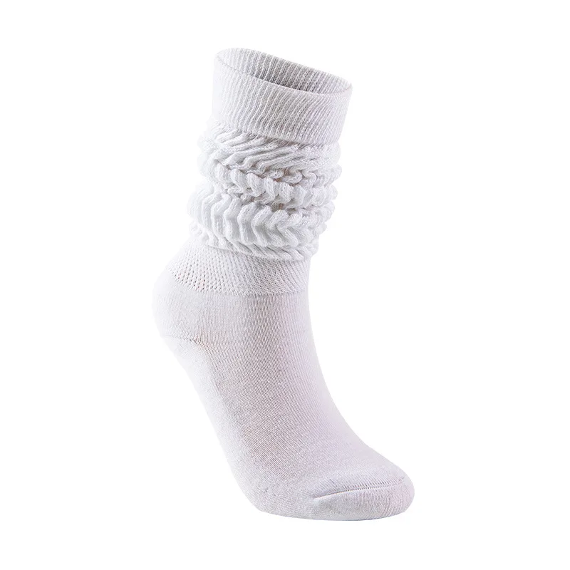 Hot sale Long Slouch Socks For Women Factory Direct Cheap Wholesale  Cotton Women Slouch Socks