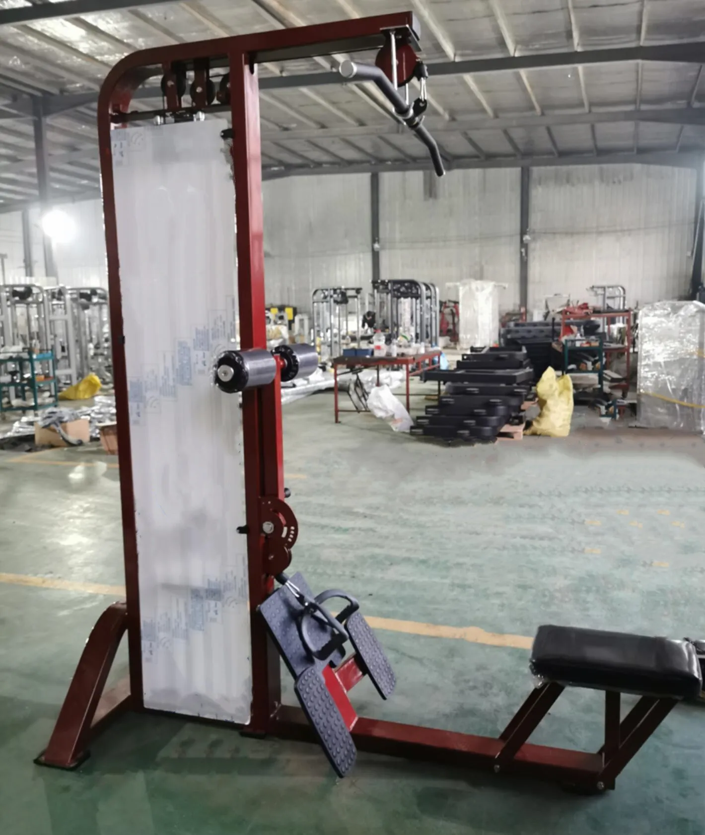 New arrival Gym equipment Bodybuilding pin loaded fitness functional trainer machine Crunch Abdominal Crunch