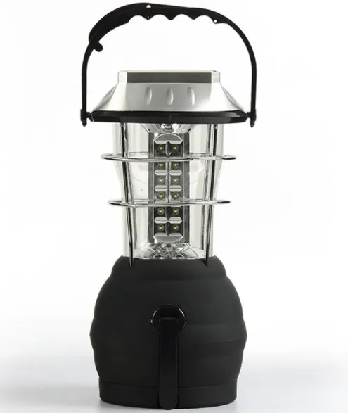 Outdoor waterproof hanging 36 63 Led big size large usb power dynamo rechargeable hand crank solar camping lantern lamp light