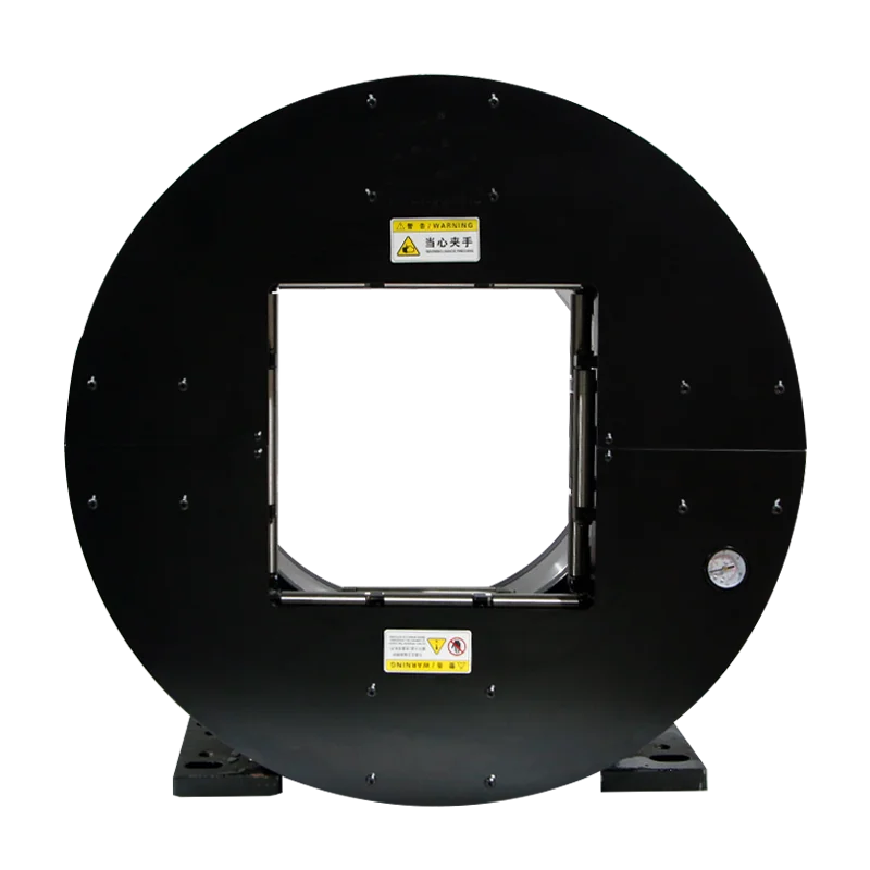 Laser Chuck F130JF Square Hollow Laser Pneumatic Rotary Chuck for Tube Cutting Machine