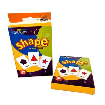 
Custom paper printing kids educational flash cards 