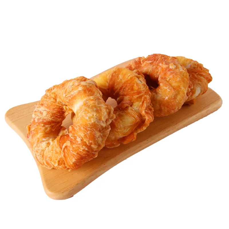 Pet chew Rawhide molar stick wrap chicken snack tooth cleaning training reward food treats for dog