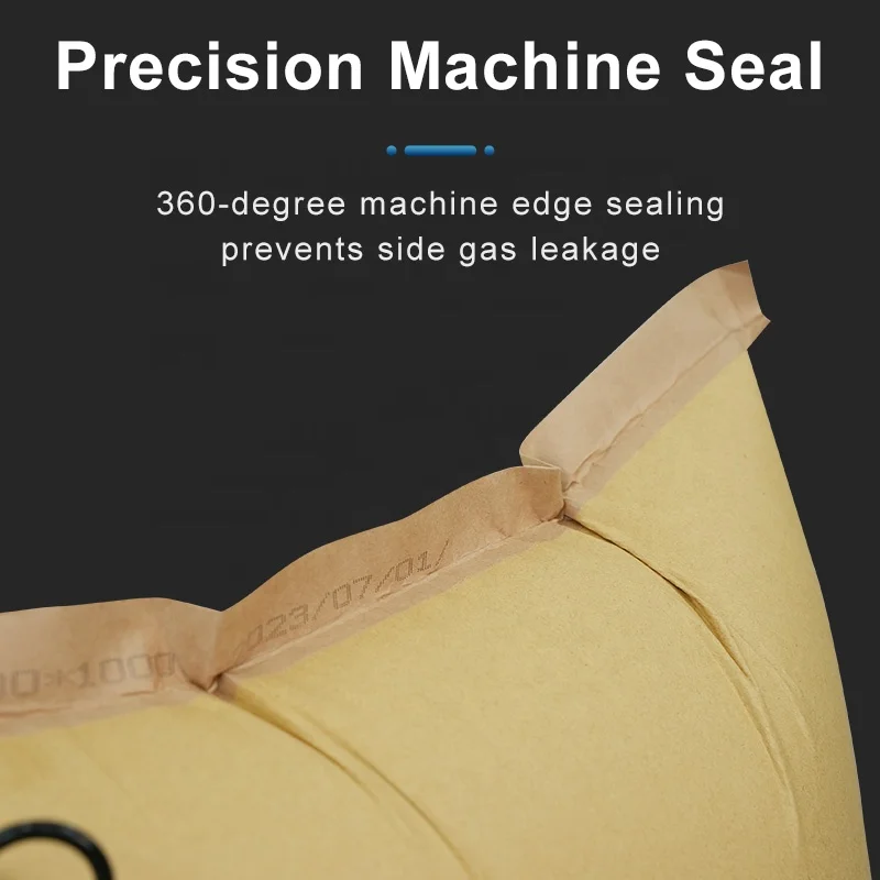 Inflatable PP Woven Kraft Paper Air Dunnage bag for Container Shipping