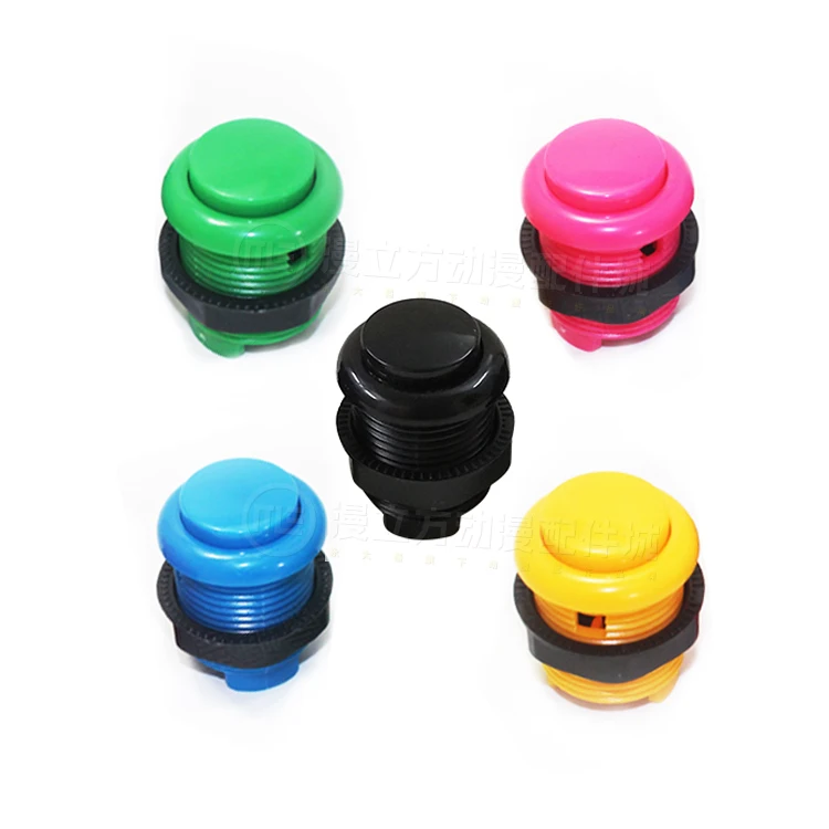 2021 New Hot Selling High Quality Wholesale Color Orange Arcade Push Switch Button for Arcades and gambling machines