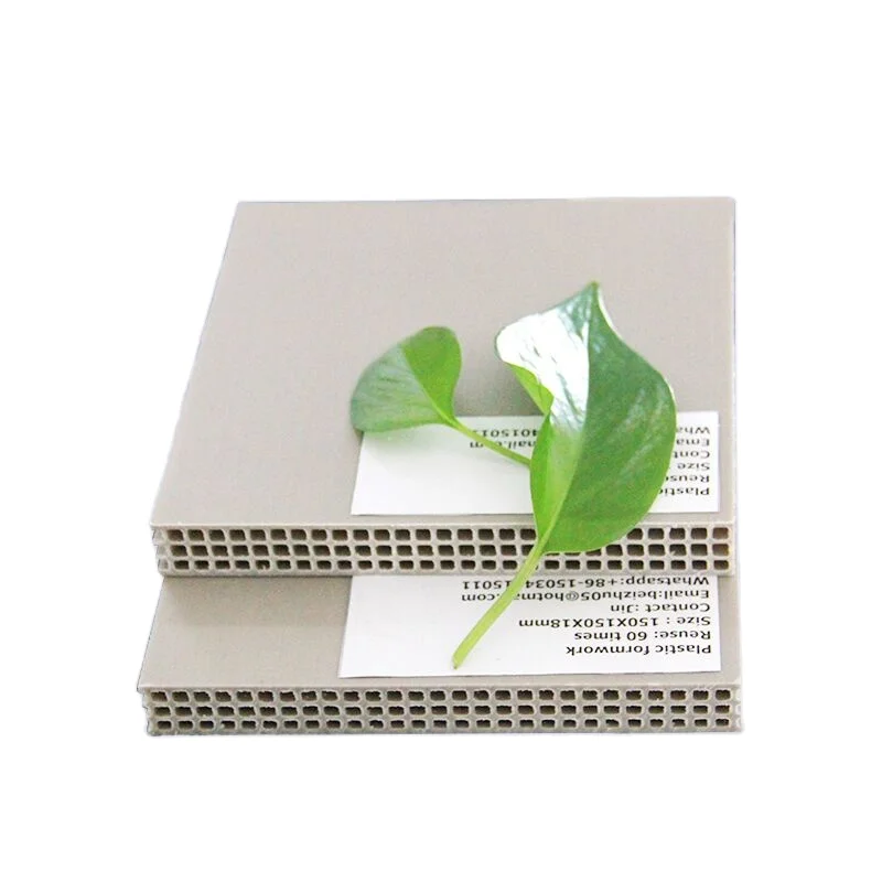 2024 Best quality hollow plastic board board plastic form work panel for concrete and construction