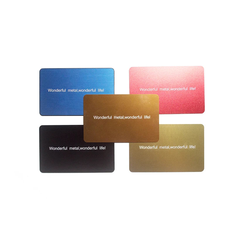 Customized Engraved Stainless Steel business card Laser Cut Metal mirror silver Metal Visiting Business Cards luxury