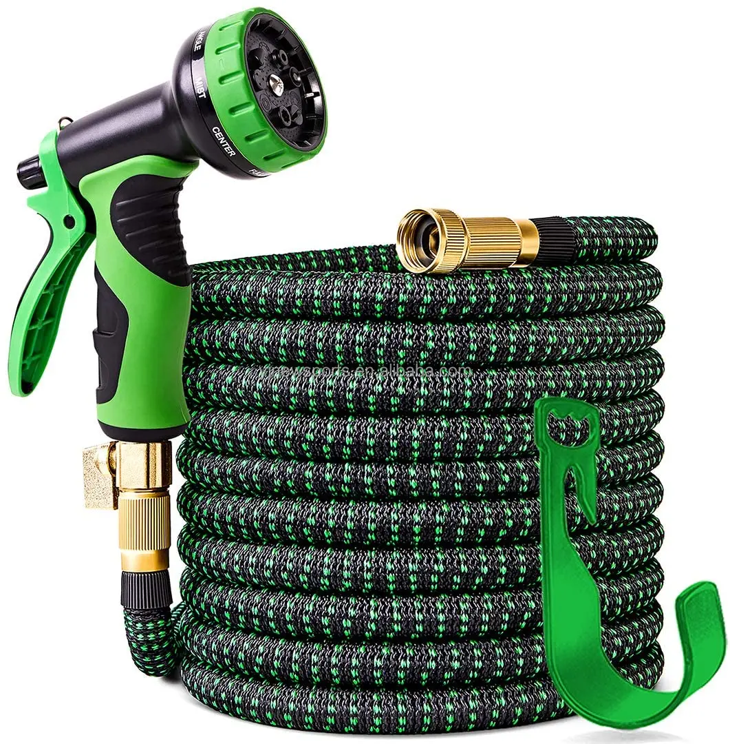 Hot selling  25ft/50ft/75ft/100ft three times extensible erweiterbarer gartenschlauch Expandable Flexible Garden Hose