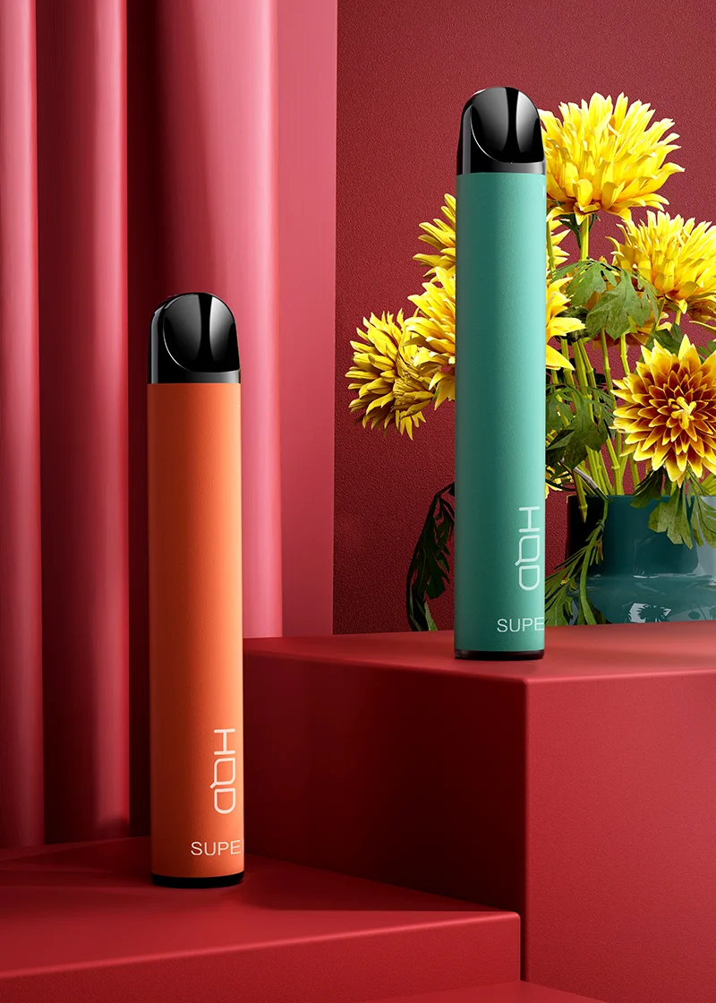 100% Authentic HQD Super 600 Vape 400mAh Battery 3ml Capacity  E-cigarettes Vaporizer Pen Kit OEM/ODM Acceptable