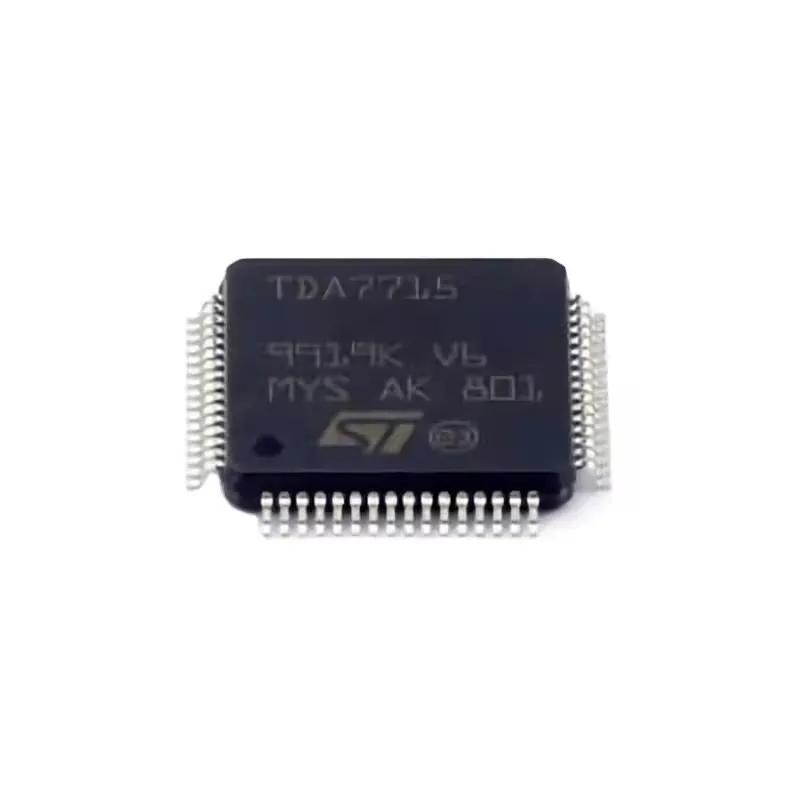 TDA7715 TZ New original TDA7715  LQFP-64(10x10) 7.5V~12.5V IC chip  in stock