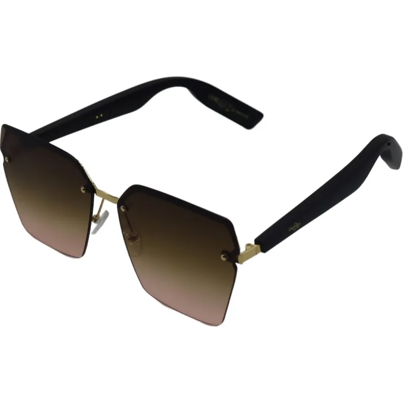 Touch Control BT 5.0 wireless audio Smart Glasses Hands-Free Call 1080P Camera Video GPS Navigation Remind Sunglasses