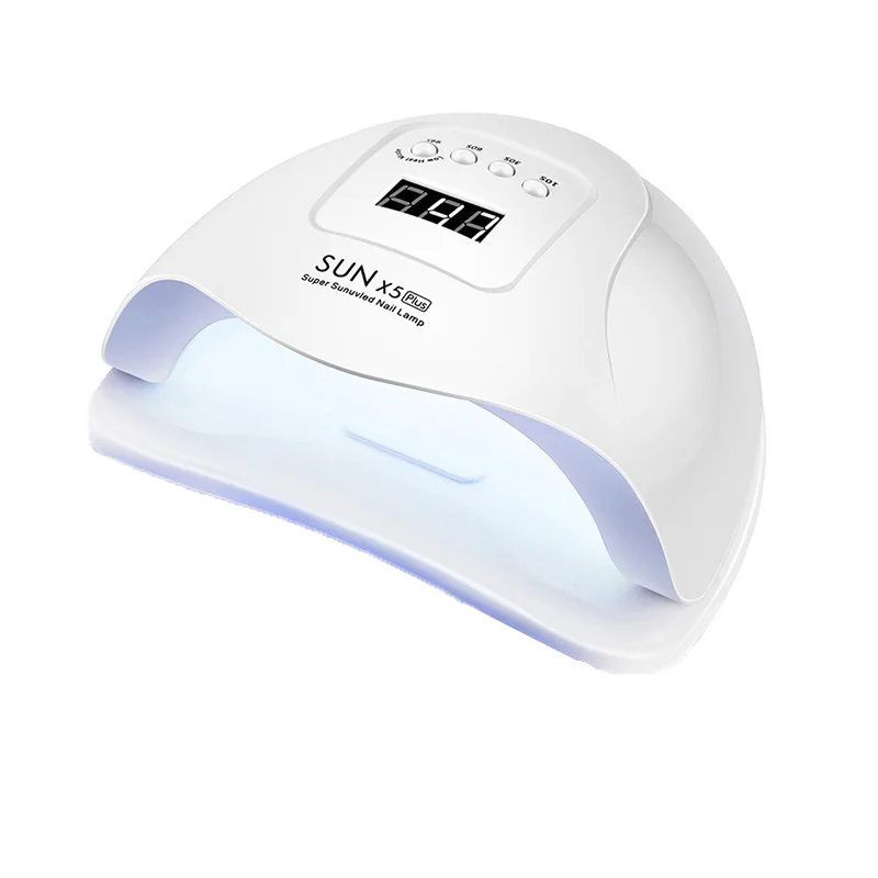 
Fashion 80W Battery LED/UV Nail Lamp X5 plus Nail Phototherapy Lamp High-Power LED Gel Fast Curing Nail Machine Dryer Lamp 