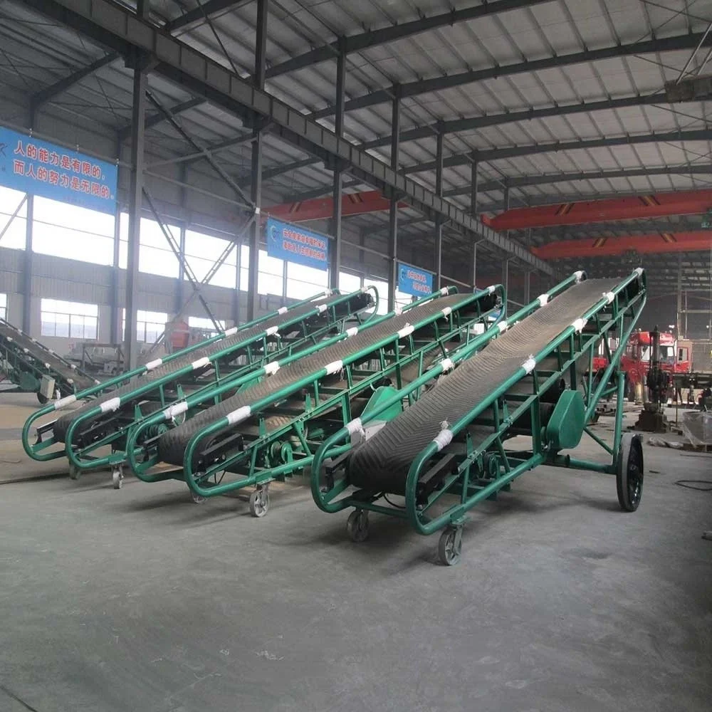 Mobile belt conveyor for truck loading/truck/sale