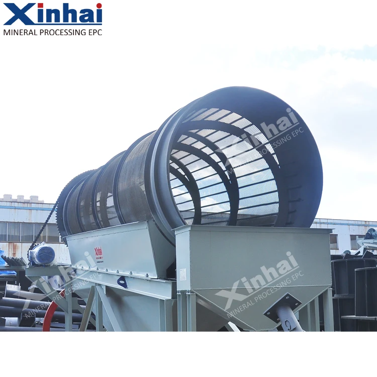 Alluvial Classifier System Gold Drum Trommel Screen Price For Sale