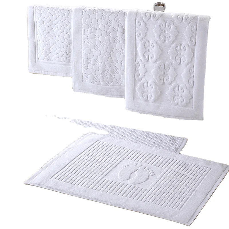 Hotel Bathroom 50x80cm 400g Anti-slip Bath Mat