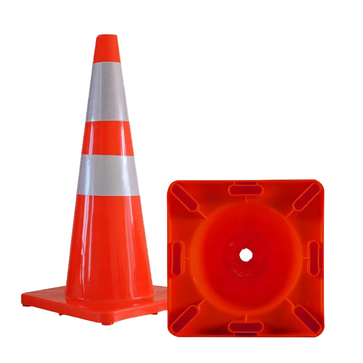 Good Quality PVC Plastic Triangle Traffic Rode Safety Cone