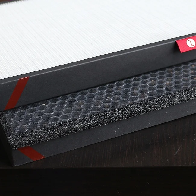 Honeywell Replacement HEPA Filter Activated Carbon Filter Set for KJ810 KJ800 KJ810G93W KJ800G93W KJ800G93CF