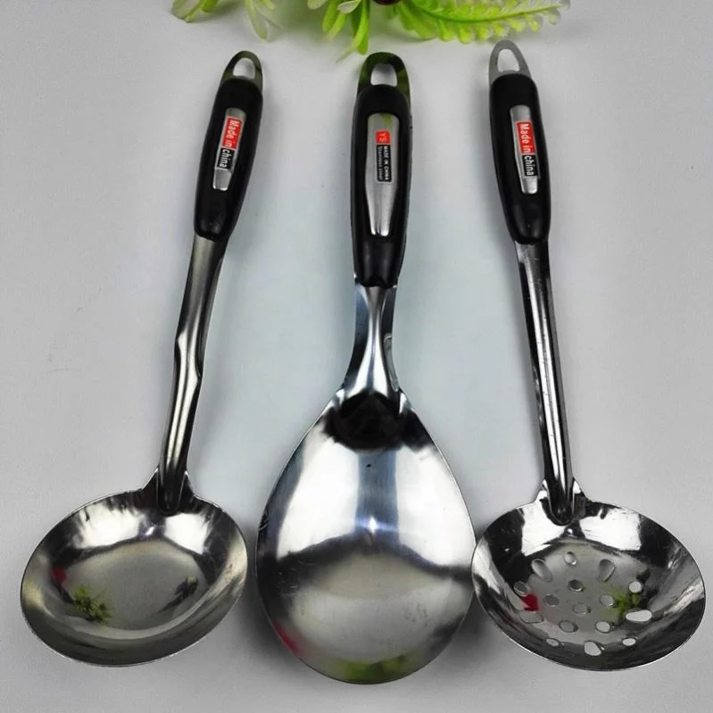 Stainless Steel Creative Shovel Shape Tea Spoons Ice Cream Scoop Kitchen Accessories Tableware Cutlery Set