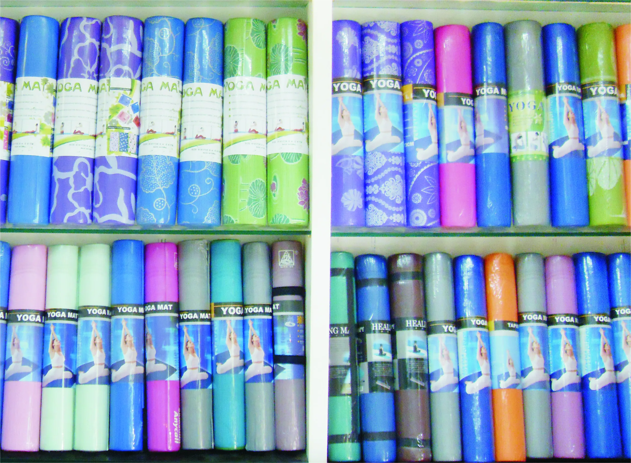 PVC Foam grip mat, suitable for shelf liner, drawer liner, many colours and size available