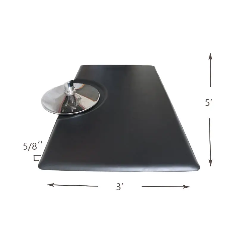 China New Ideas Products Anti Fatigue Salon Floor Mats For Hair Stylist Salon Barber Chair Barber Stations Antifatigue Mat