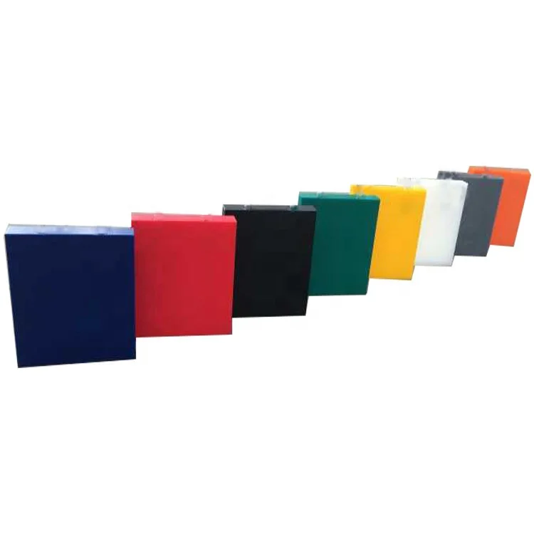 Engineering plastic UHMWPE sheet customized colored UHMW PE sheet