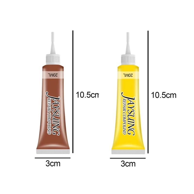 20ml 40ml 50ml black gray white walnut chocolate professional diy leather vinyl repair cream car leather toning paste