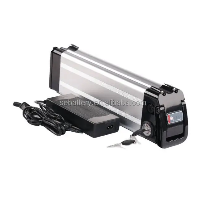 Sun Ease rechargeable batteries lithium akku lipo  24volt 10ah lithium-ion sliver fish ebike battery lion battery 24v
