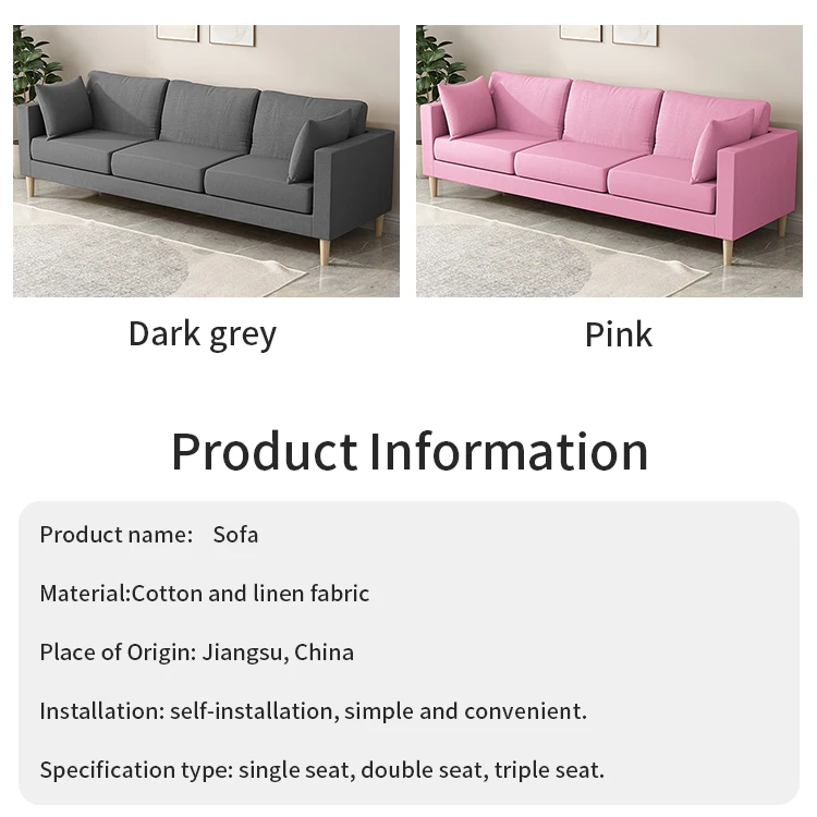 office furniture nordic italian apartment minimalism living room bedroom esigns loveseat fabric sofa