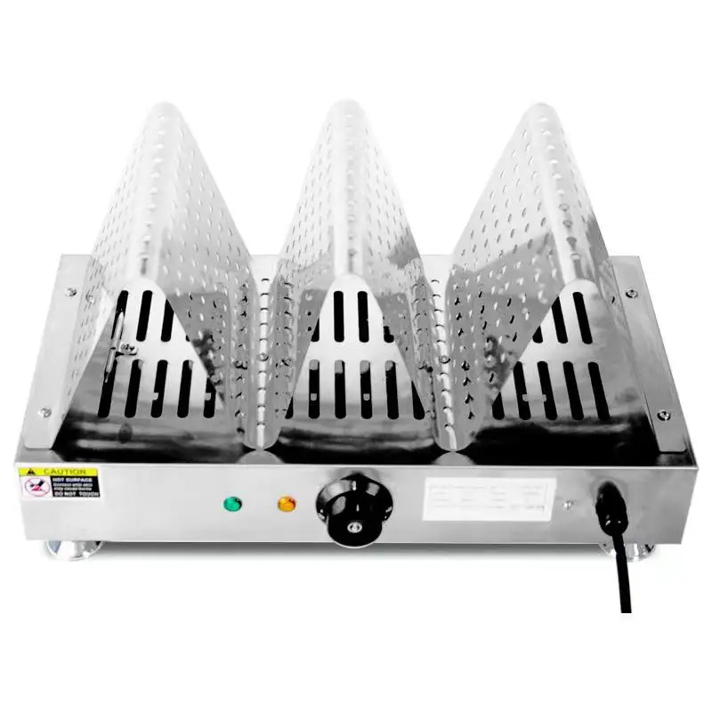 Commercial Snack Food Warmer Fast Food Warming Machine electric egg waffle warmer stainless steel waffle warmer showcase
