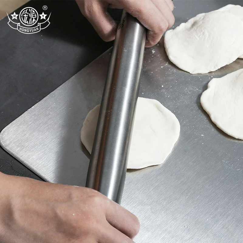 Modern design kitchen metal multi-size non-stick rolling pin stainless steel
