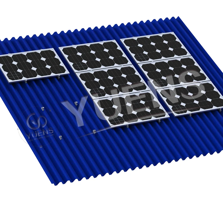 Yuens Easy Install Solar Panel Mounting System Roof Brackets Aluminum Rail Connector Splice Kit Racking Structure