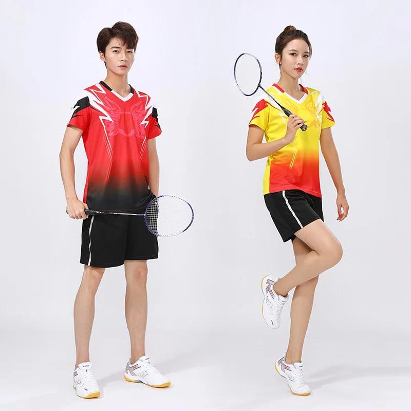 Sublimated Jersey Table Tennis tops Volleyball Uniform Design Custom Tracksuit Badminton Wear