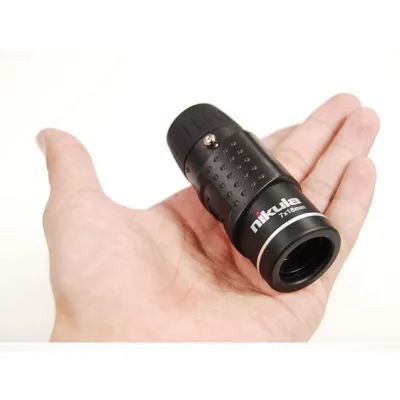 Nikula 7*18 Portable Professional High Times High Definition Dual Focus 16X Zoom Monocular Pocket Telescope