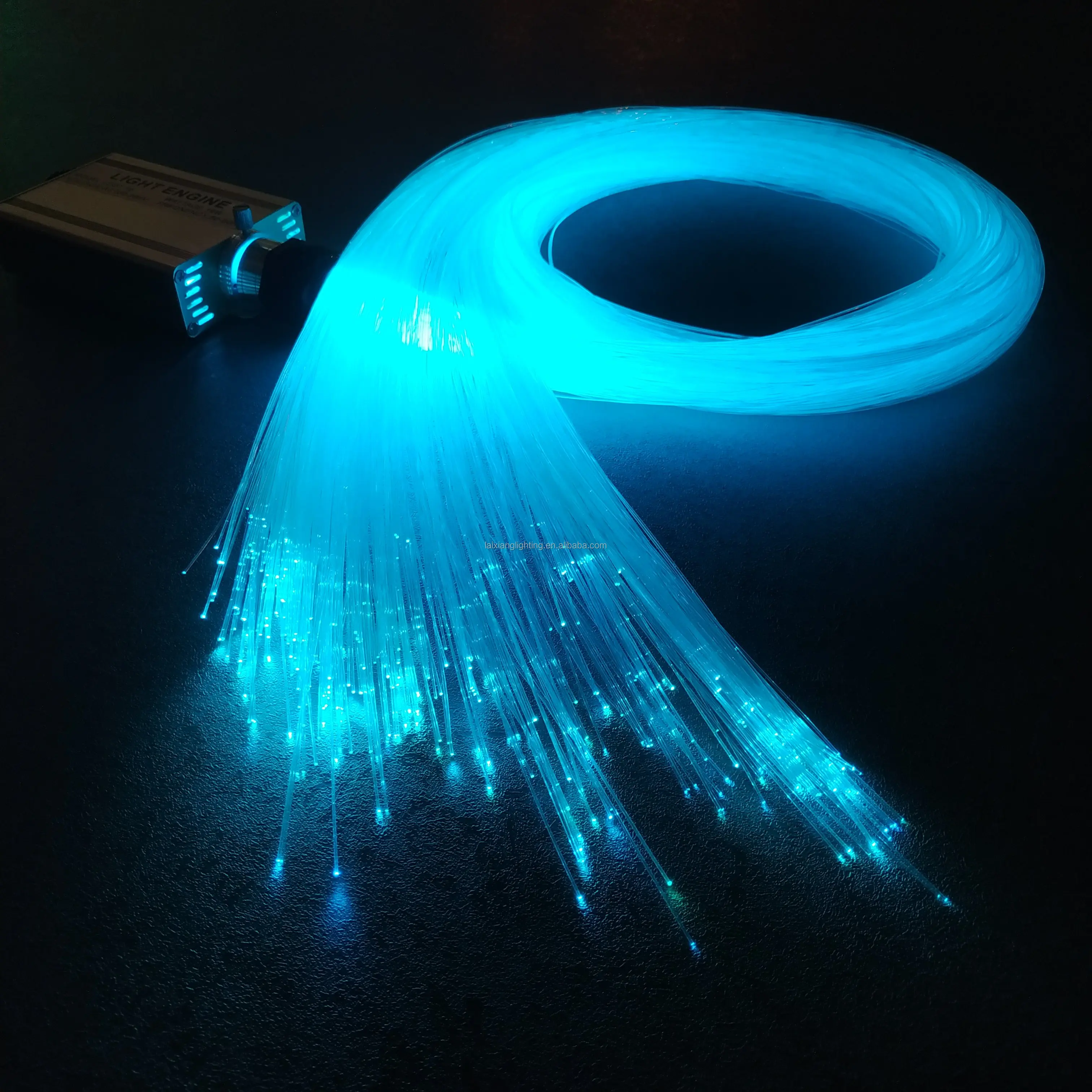 Popular mini diy projector engine optical fiber kit for car roof starry star ceiling decoration