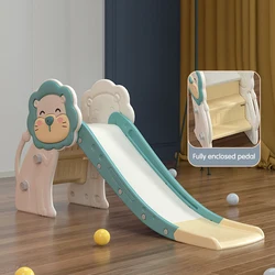 SUPLAYER Customizable OEM Free Samples Playground Games Kids Swing Slide Seal With Garden Baby Indoor