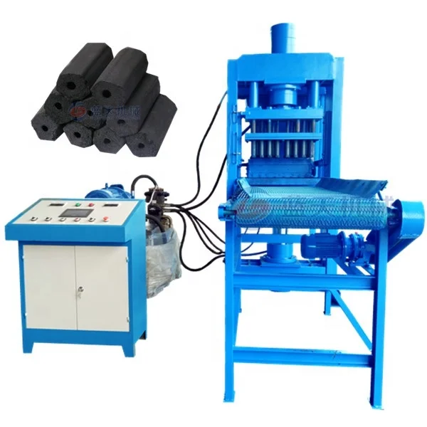 Hydraulic charcoal briquettes press machine lantian briquette machine