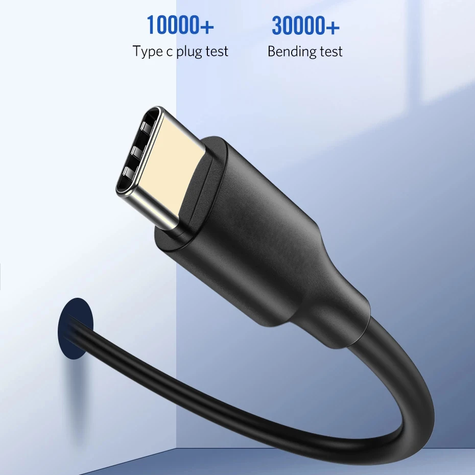 Usb 3.1 Gen2 PD 20V C To Usb C Cable For Android Phone And Laptop 60W 100W 3A 5A Usb Data Type C Cable Shenzhen