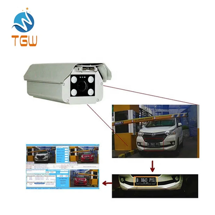 Intelligent Vehicle Plate Reader System Security Camera ALPR/ANPR System plate recognition traffic camera plate number barrier