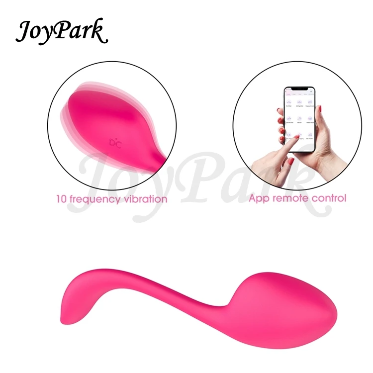JoyPark 2022 Tadpole New Sex Toy Waterproof Wearable Panty Remote Control Egg APP Controlled Smart Vibrator with APP