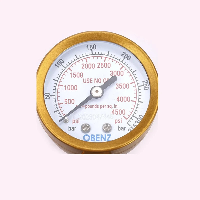 Air pressure gauge CO2 secondary welding machine welding gun carbon dioxide gas OBC-315B pressure gauge pressure reducing valve
