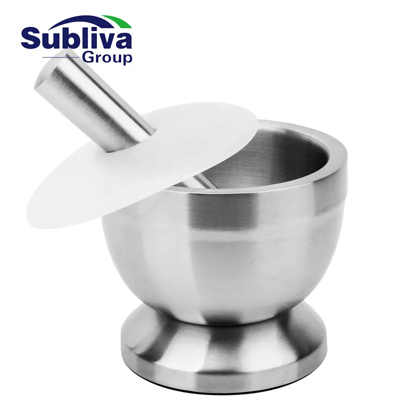 Stainless Steel Mortar & Pestle 10cm /11.8cm