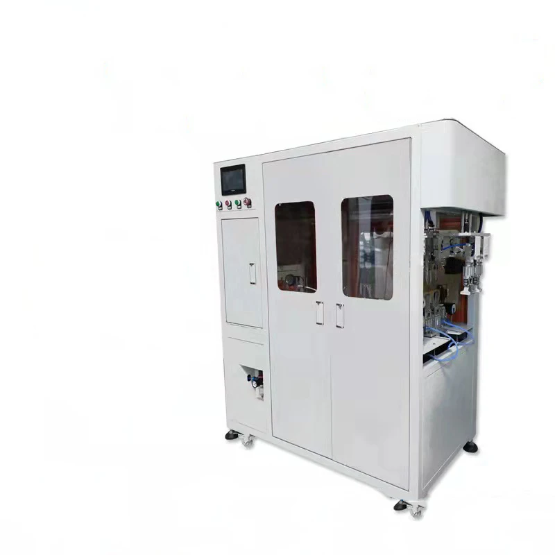 LA-82 Full automatic hose cutting crimping and winding twist tie machine electric wire harness new energy cable binding machine