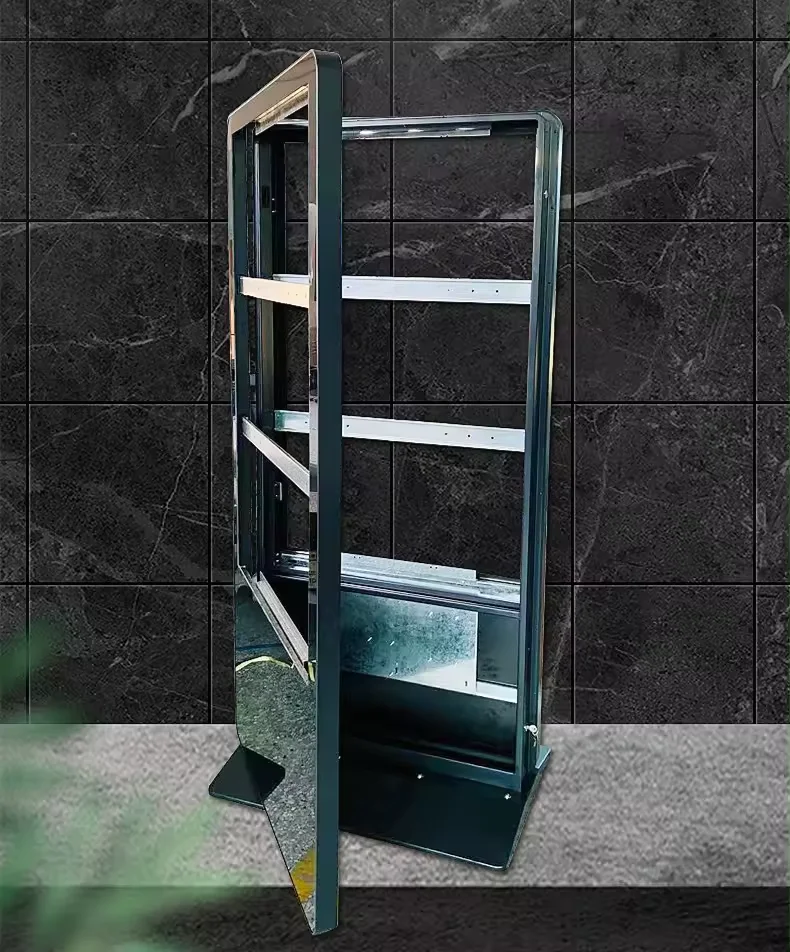 ЖК-экран двухсторонний рекламный дисплей двойной экран сенсорный плеер киоск