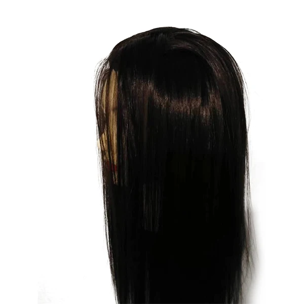 Mannequin Hair For Training Head Professional Styling Head 100% Heat Temperature Fiber Hair 22inch Long Thick Smooth Braid Train