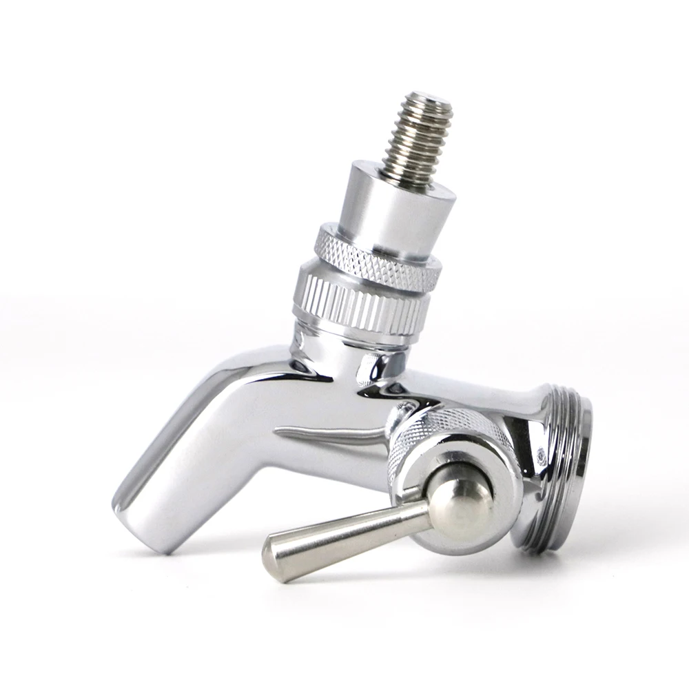 New Patented Stainless Steel Adjustable Draft Beer Tower Tap Faucet