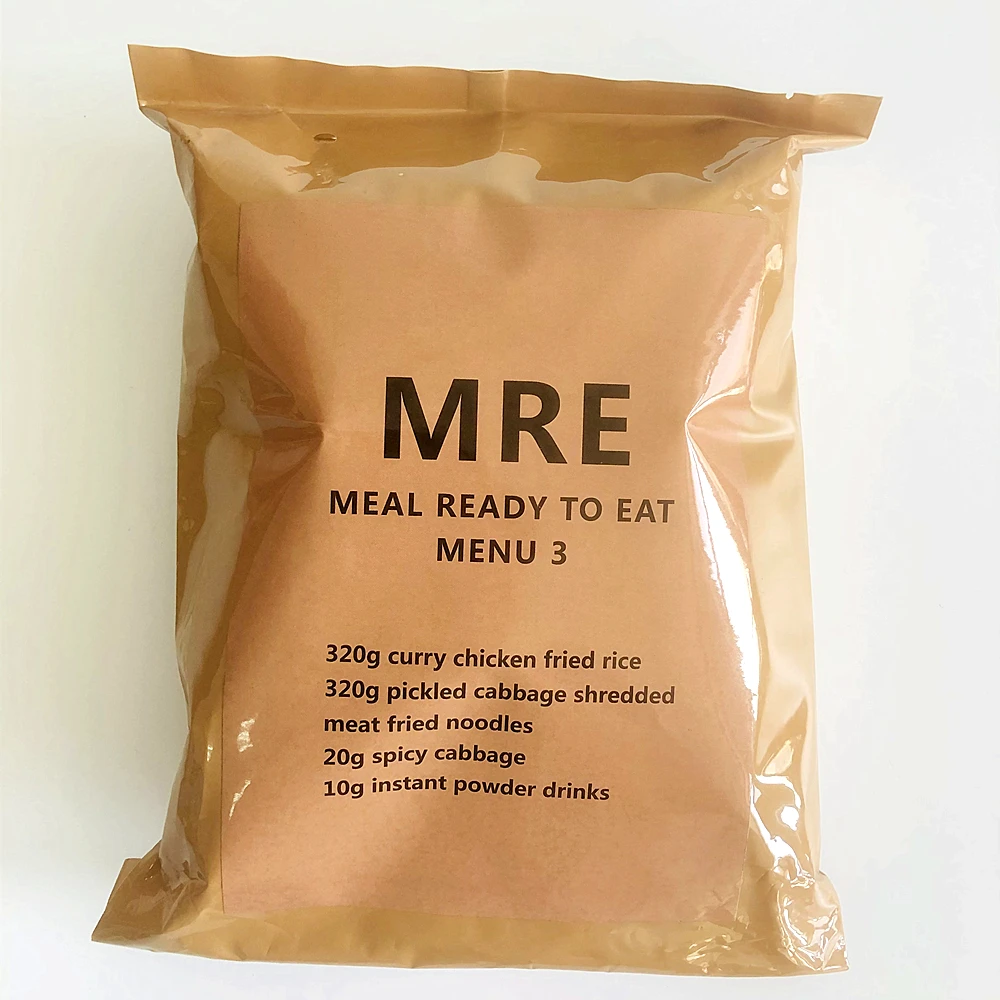 Emergency ration Survival Foods MRE KIT Food combat mres